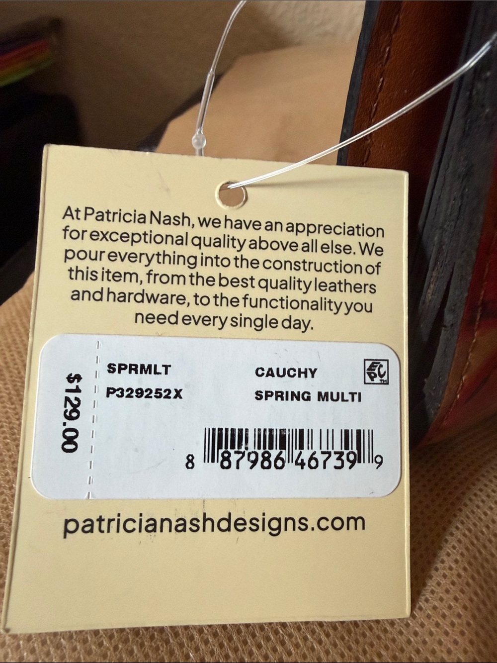 Patricia Nash Multicolor Floral Leather Crossbody with Matching Clutch me - Picture 10 of 12